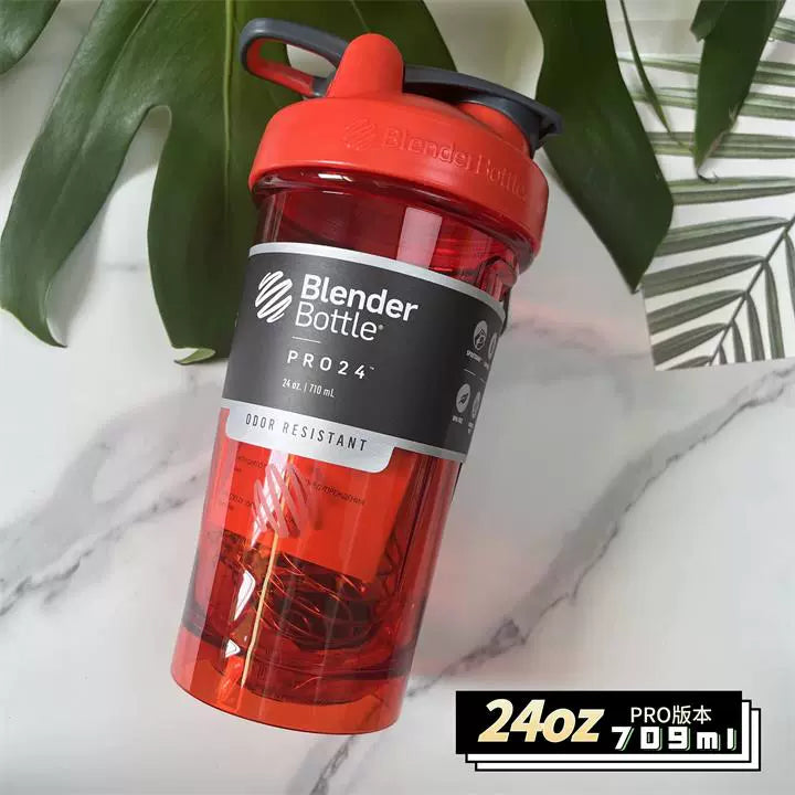 Blender Bottle Shake Cup Protein Powder Portable Stirring Cup Milkshake Cup Outdoor Water Cup Stirring Ball